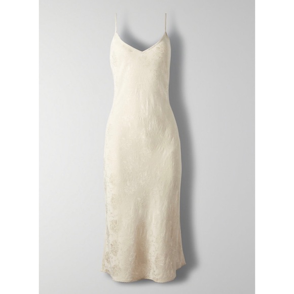 Aritizia Cream Slip Dress - Picture 3 of 7